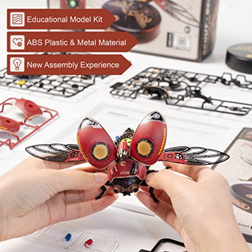 ROKR Puzzle 3D Metal Insecte Modélisme Adultes Cadeau Décoration Bureau Maison MI02